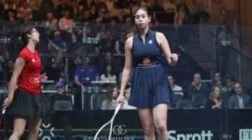 إنجاز تاريخي.. فيروز أبو الخير تتأهل لنصف نهائي بطولة الأبطال للاسكواش بأمريكا